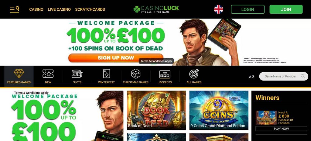 Trueluck Casino site